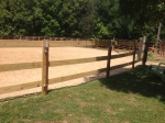 T Post Bracket  Board Fence 1